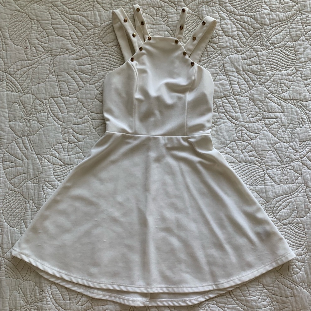 White dress
